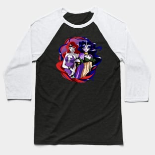 Two Evil Queens Baseball T-Shirt